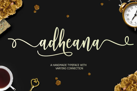 Adheana Font Duo Font Youngtype 