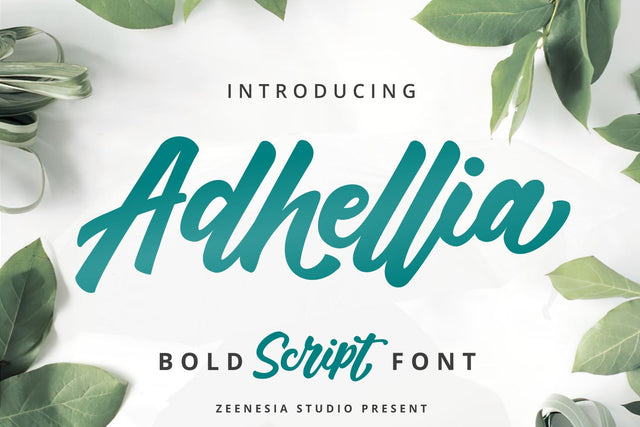 Adhelia Font Zeenesia Std 