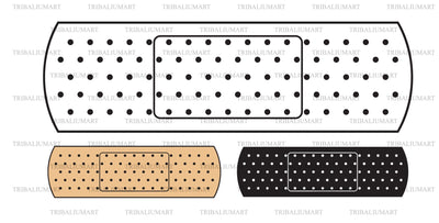 Adhesive bandage SVG TribaliumArtSF 