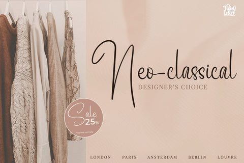 Adigussto Font twinletter 