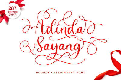 Adinda Sayang Font Abo Daniel Studio 
