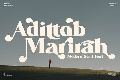 Adittab Marirah Typeface Font Storytype Studio 