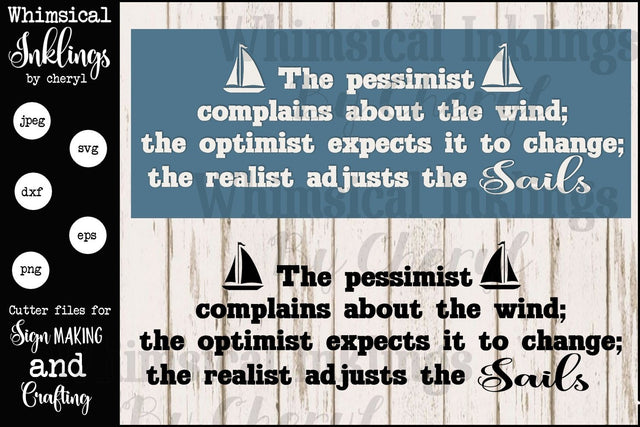 Adjust Your Sails SVG SVG Whimsical Inklings 