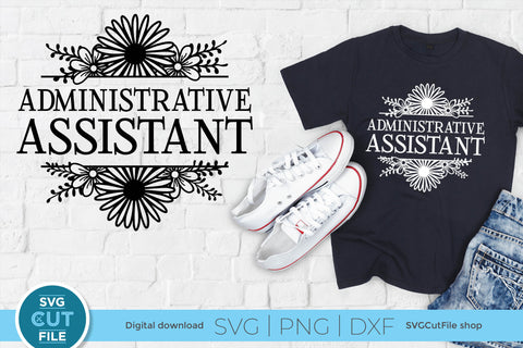 Admin svg -an administrative assistant svg file for crafters SVG SVG Cut File 