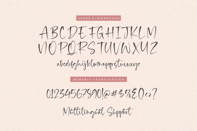 Admirable a Modern Handwritten Font - So Fontsy