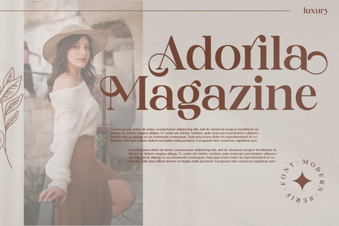 Adoha Typeface Font Storytype Studio 
