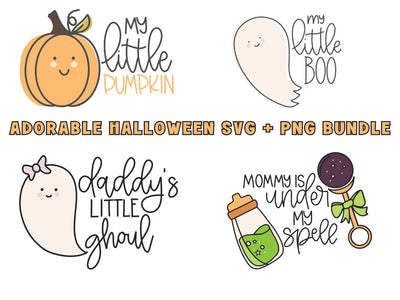 Adorable Halloween SVG + PNG Mini Bundle SVG So Fontsy Design Shop 