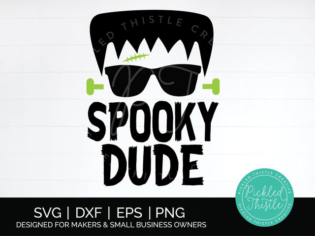 Adorable Spooky Dude SVG T-Shirt PNG for Kids - Perfect DIY Halloween Gift SVG Pickled Thistle Creative 