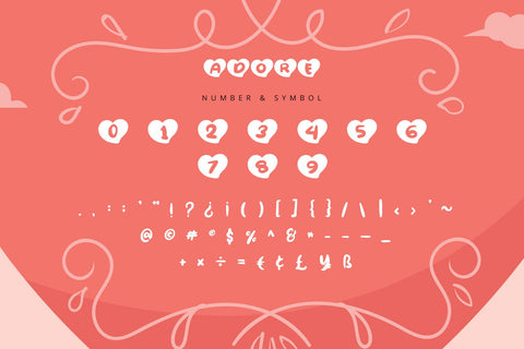 Adore - Display Font Font Alpaprana Studio 