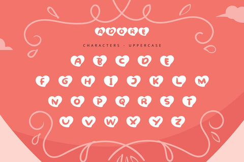 Adore - Display Font Font Alpaprana Studio 