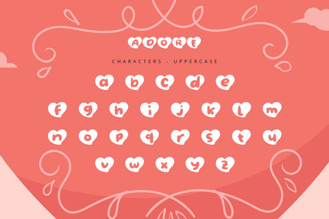 Adore - Display Font Font Alpaprana Studio 