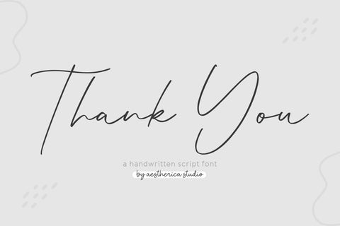 Adorne Font Aestherica Studio 