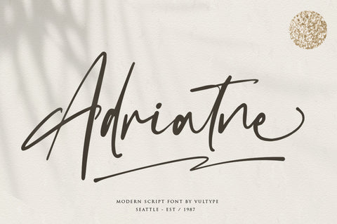 Adriatne Brush Font Font Vultype Co 