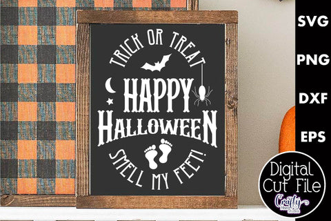 Adult Halloween Sign Funny Svg, Happy Halloween SVG Crafty Mama Studios 
