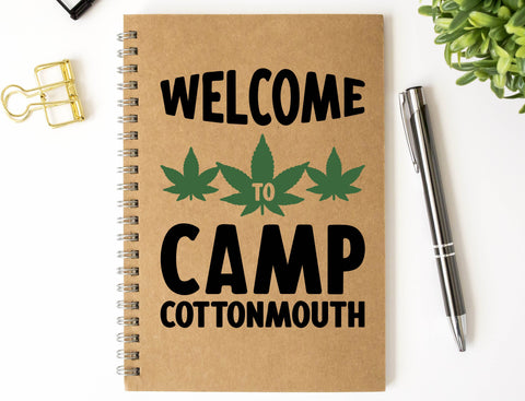 Adult Humor Camping SVG: Welcome to Camp Cottonmouth SVG Crafting After Dark 