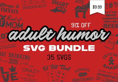 Adult Humor SVG Design Bundle Bundle Crafting After Dark 