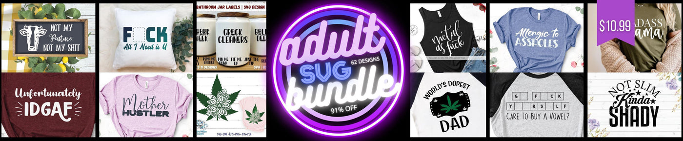 Adult SVG Design Bundle