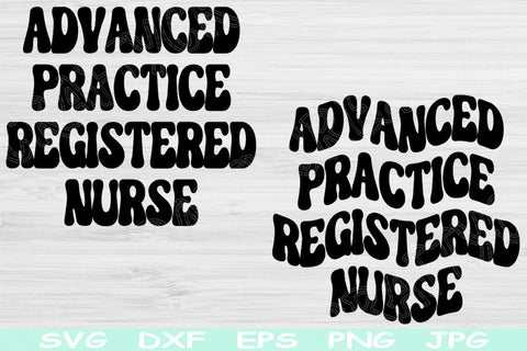 Advanced Practice Registered Nurse Svg, APRN Svg Dxf Eps Png Instant Digital Download Design Cut File For Cricut Glowforge Silhouette Vector SVG TiffsCraftyCreations 