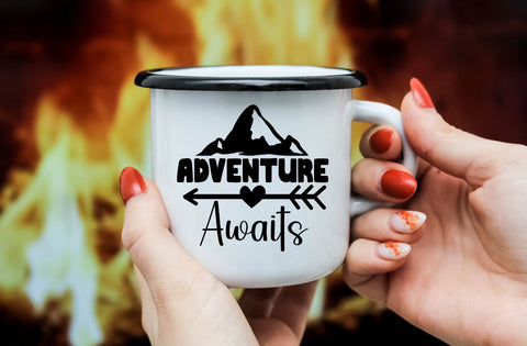 Adventure awaits, camping svg SVG MD mominul islam 