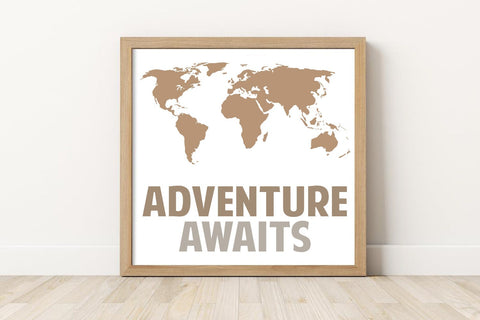 Adventure Awaits Sign SVG So Fontsy Design Shop 