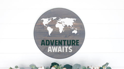 Adventure Awaits | Stencil SVG SVG Ikonart Design Shop 