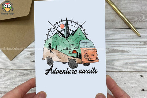 Adventure awaits Sublimation Design Sublimation LAM HOANG THUY 