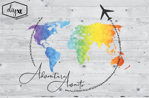 Adventure Awaits Sublimation DIYxe Designs 