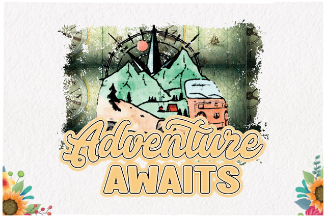 Adventure Awaits Sublimation Sublimation Jagonath Roy 