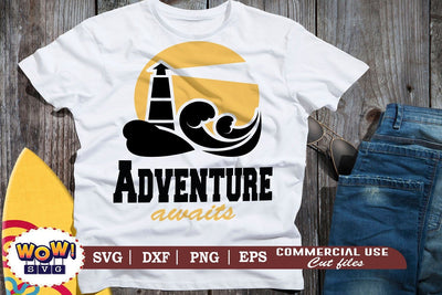 Adventure awaits svg, Camping svg, RV svg, Dxf, Png SVG Wowsvgstudio 