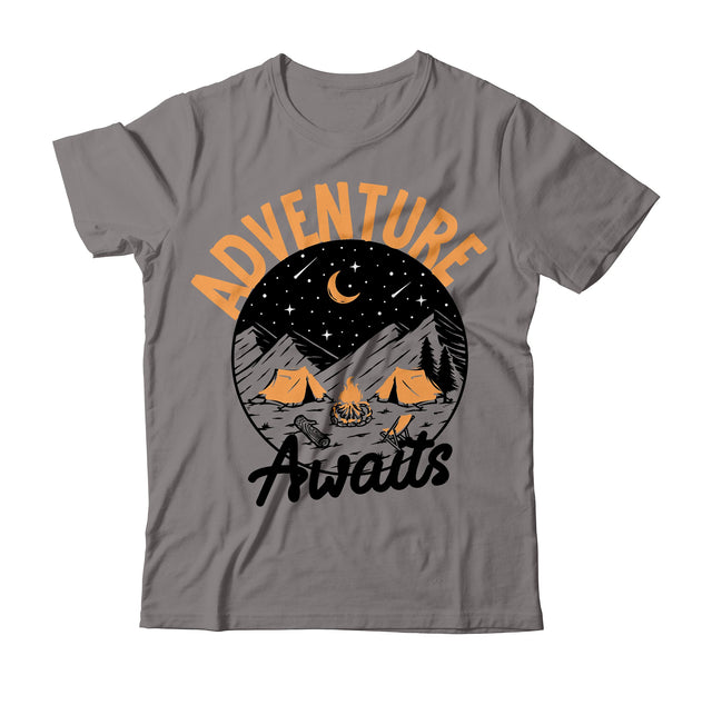 Adventure Awaits SVG Cut File , Camping SVG Bundle SVG BlackCatsMedia 