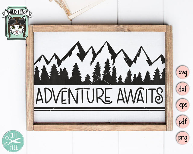 Adventure Awaits SVG Cut File SVG Wild Pilot 