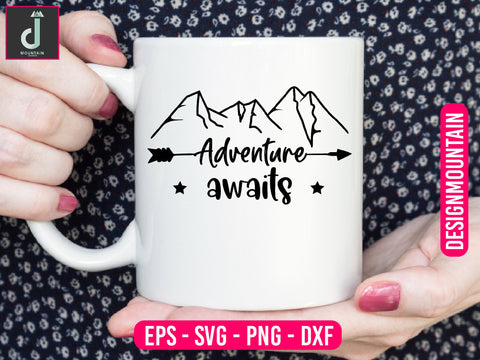 Adventure awaits svg design SVG Alihossainbd 