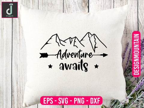Adventure awaits svg design SVG Alihossainbd 