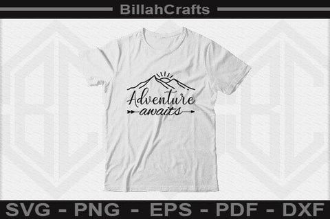 Adventure Awaits SVG File SVG BillahCrafts 