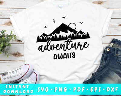Adventure Awaits SVG SVG HappyDesignStudio 