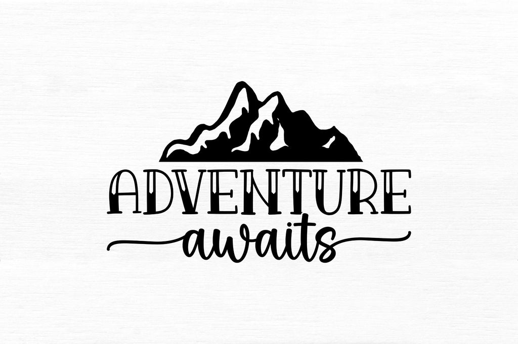 Adventure awaits SVG - So Fontsy