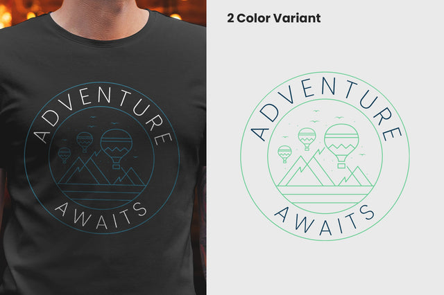 Adventure Awaits SVG T-shirt Design SVG futivesvg 