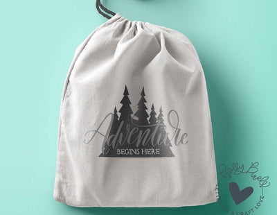 Adventure Begins Here | Camping SVG | Camping SVG File SVG So Fontsy Design Shop 