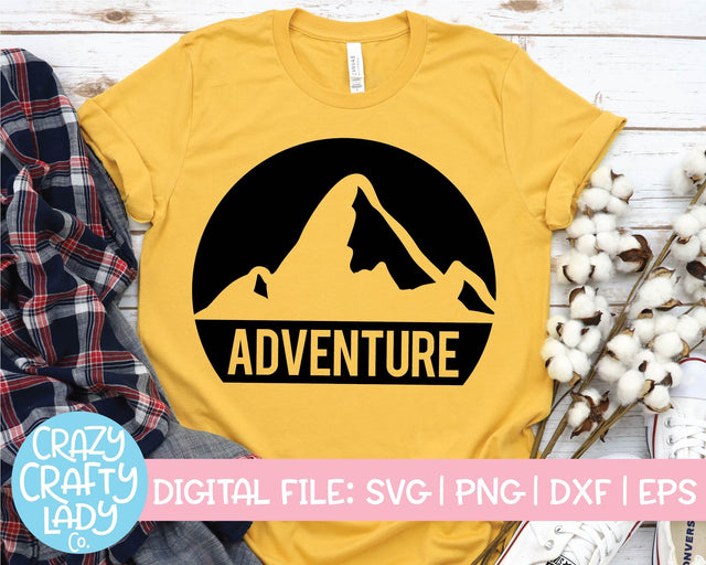 Adventure | Camping SVG Cut File SVG Crazy Crafty Lady Co. 