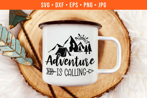 Adventure Is Calling Camping SVG SVG Hippo Creations 