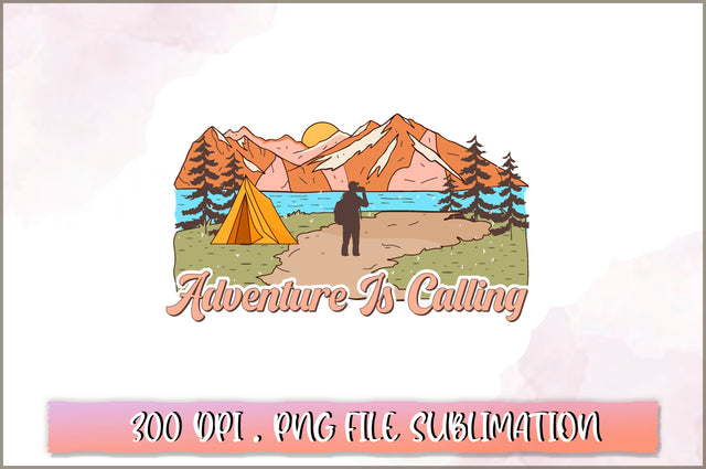 Adventure is calling Sublimation SVG Shetara Begum 