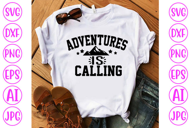 Adventure Is Calling SVG Cut File SVG Syaman 