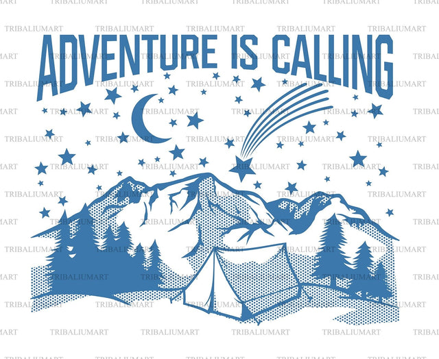 Adventure is calling SVG TribaliumArtSF 