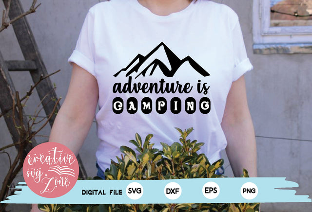 adventure is camping SVG md faruk hossain 