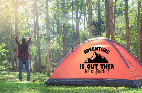 Adventure is out ther let's find it, camping svg SVG MD mominul islam 