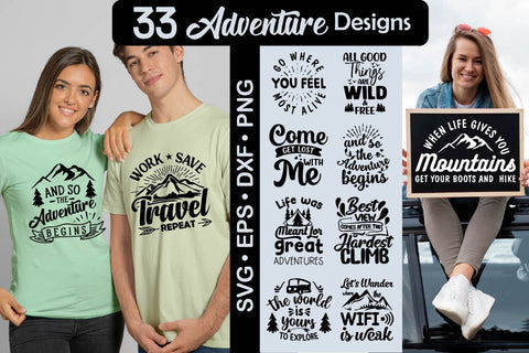 Adventure Quotes SVG Bundle SVG Paper Switch 