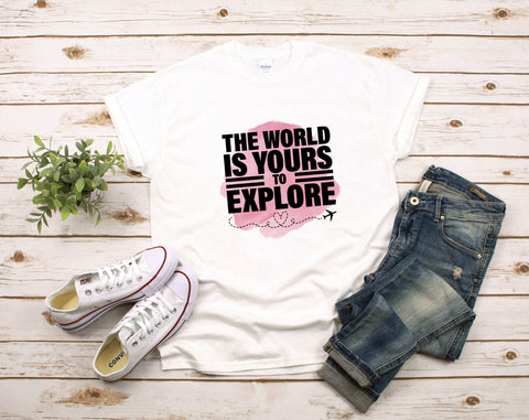 Adventure Sublimation Designs Bundle, 6 Adventure Quotes PNG Files, The World Is Yours To Explore PNG, And So The Adventure Begins PNG, Adventures Are The Best Way To Learn PNG Sublimation HappyDesignStudio 