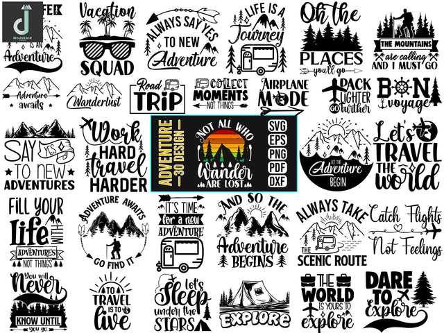 Adventure svg bundle design SVG Alihossainbd 