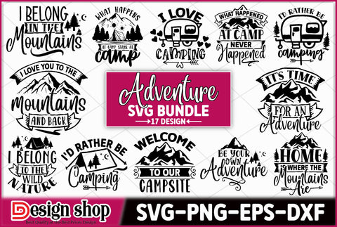 Adventure SVG Bundle SVG Ariyan 