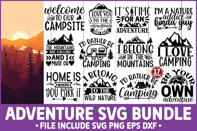Adventure SVG Bundle SVG Ariyan 